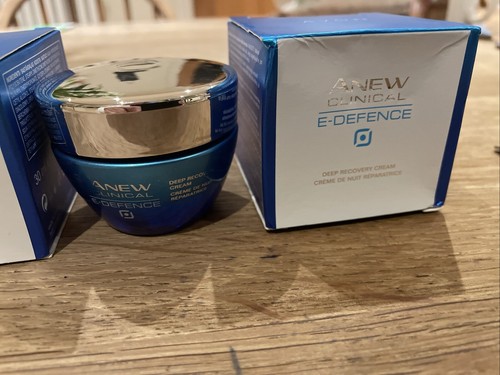 2 x Avon Anew Clinical E-Defence Deep Recovery Cream 30ml. - Picture 3 of 7