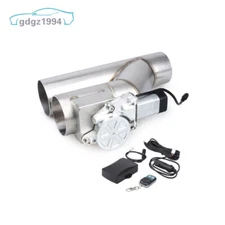 2.5'' Y Pipe Electric Exhaust Dual Valve Dump Control Valve Kit w/ Remote Switch