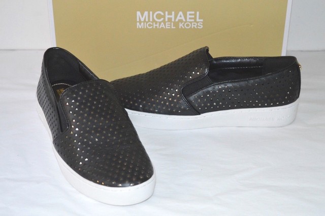 michael kors keaton slip on black