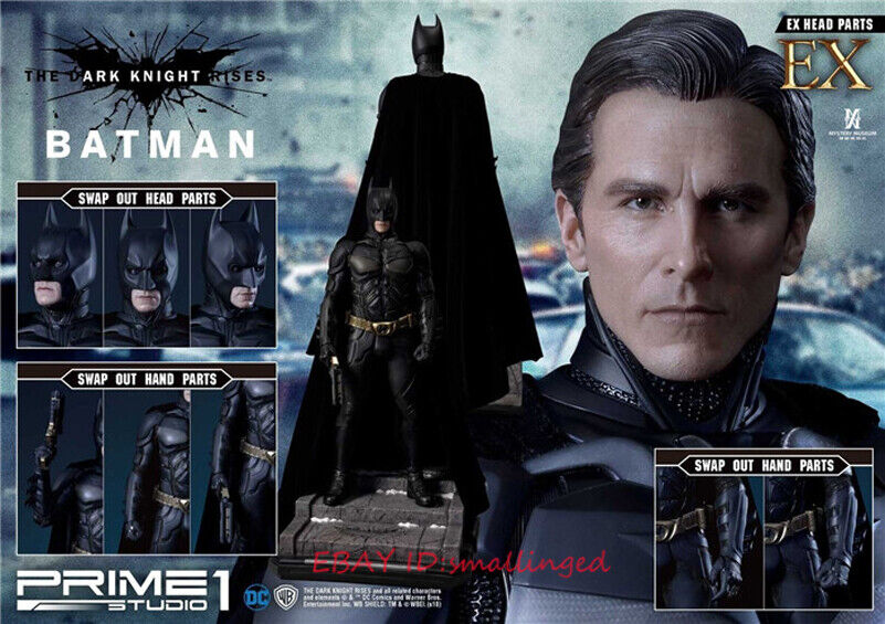 1:3 P1S DC The Dark Knight Rises Bale Batman Whole Statue EX Edition In Stock
