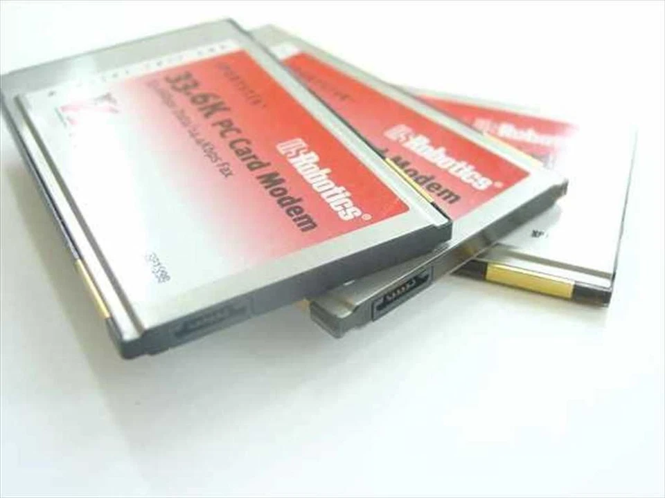 US Robotics SP1336 PC Card Modem 33.6 Kbps Data 14.4 Kbps Fax Vintage One Unit - Image 4 of 4