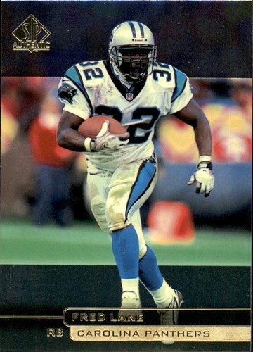 Fred Lane #55 1998 SP Authentic card