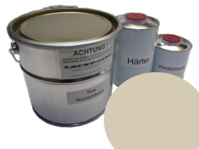 1 Liter Set 2K Autolack DDR Papyrus Trabant Sachsenring Trabi IFA neu !