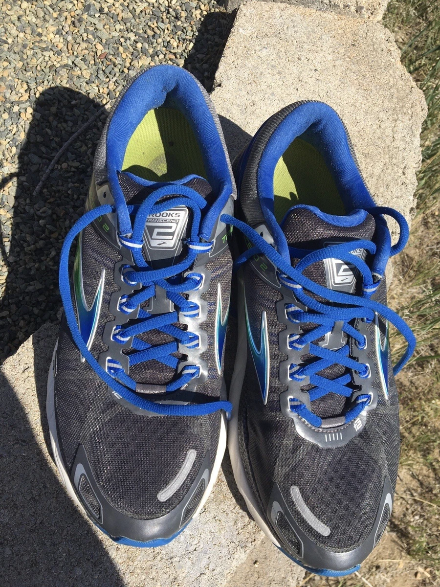 Brooks Transcend 2 1101891D041 Shoes Sneakers Sz 10 Men s Not Original Insoles