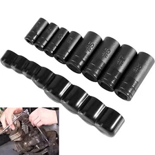 70500 Tap Socket Set & 1/4"&3/8" Drive,Fit 1/2" & 1/8" NPT taps & Metric Tap