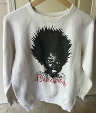 Vtg 80s Buckwheat Little Rascals Movie Promo Crewneck Sweatshirt Fit Men M Short