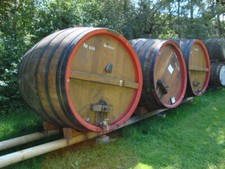 Holzfaß groß 1000 4000 5000 Liter Regentonne Hochbeet Badefaß Weinfaß Bütte Trog