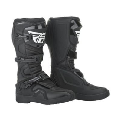 New Fly Racing Motocross Boots Adult FLY Maverik MX Boots Black All Sizes  Cheap UK