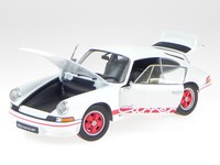 Porsche 911 Carrera Rs Weiss Rot Modellauto 18044 Welly 1:18