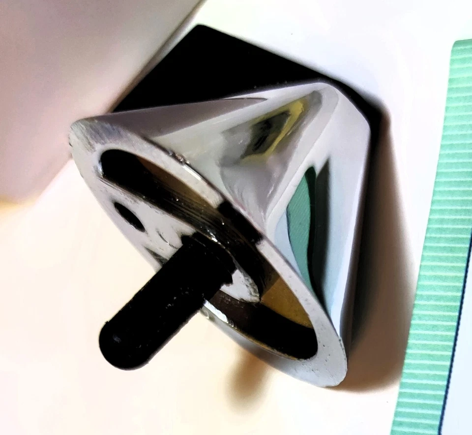 Boden Türstopper Türhalter Zinkguss stabil silber Gummistopp Puffer Door Stop - Bild 4 von 4