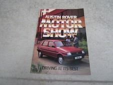 1984 Austin Rover Range Sales Brochure Mini MG Metro Maestro Montego Rover SDi 2