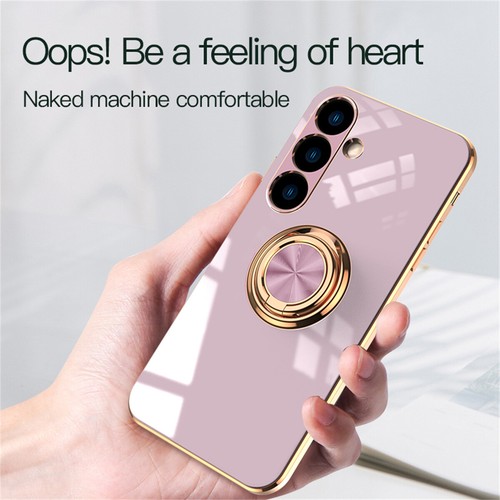 Ring Holder Stand Plating Slim Case For Samsung Galaxy A06/A16 5G/A26/A36/A55 - Picture 8 of 17