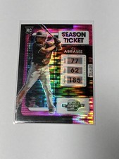 CJ Abrams 2022 Panini Chronicles Contenders Optic Pink Pulsar Rookie #12