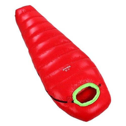 400-2000g Duck Down Thermal Mummy Sleeping Bag -5°C -35°C Winter Camping Hiking - Picture 12 of 20
