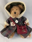 Boyds Bears Amber B. Oakley Bear Plush 904001 Jointed 16" Beige Dressed
