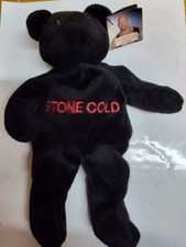 1999 WWE WWF Attitude  Stone Cold  Steve Austin 8" Plush Bear 12,246 of 40,000 