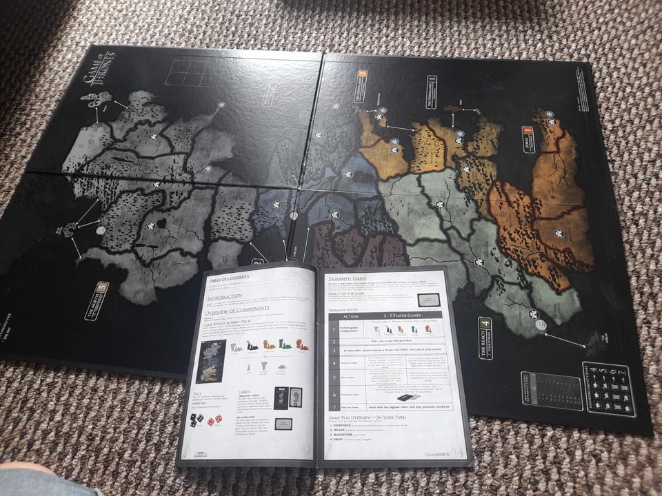 *USED* - Game of Thrones - GOT Board Game Boxed Skirmish Edition  - Image 4 of 4
