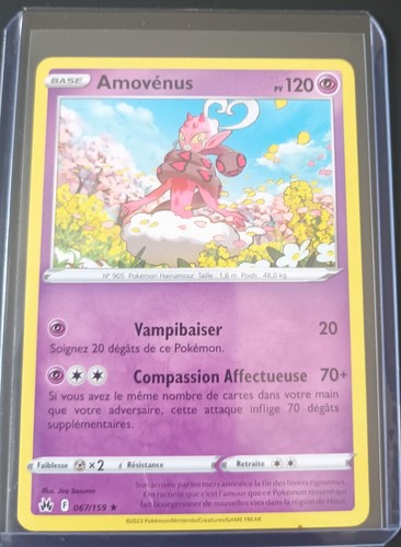 Boîte Pokémon Myboost – Amovénus 067/159 Reverse, Épée Et Bouclier 12.5 Zénith Suprême, 10 Cartes Françaises