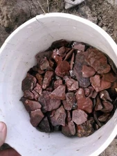 Red ocher ochre Iron Oxide Cave Art mineral pigment whole stones ancient 3oz 