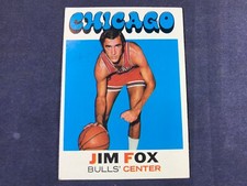 Z3-87 BASKETBALL CARD - JIM FOX CHICAGO BULLS - 1972 TOPPS - CARD #3