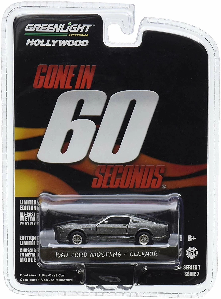 Gone In 60 Seconds In Contemporary Manufacture Diecast Cars