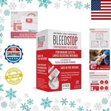 First Aid Wound Seal Powder - Non-Toxic Blood Clotting Powder - First Aid IFAK