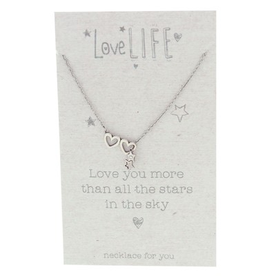 Love Life Hearts Stars Necklace Love You More Than All The Stars In The Sky Ebay Love Life Hearts Stars Necklace Love You More Than All The Stars In The Sky Ebay