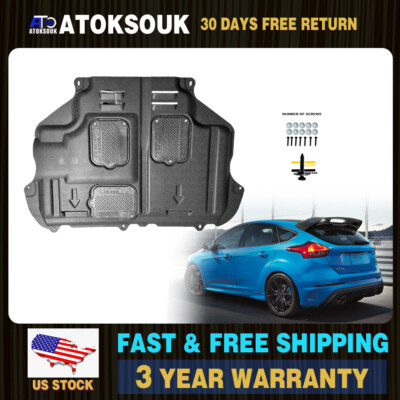 Auto Under Engine Guards Fit For 2016-2018 Ford Focus RS Splash Guand Mud Flaps