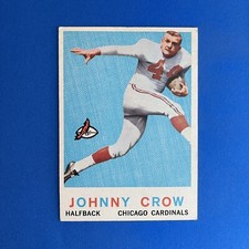 1959 Topps #105 John David Crow Johnny Crow Cardinals VTG Card +/- EX-EXMINT