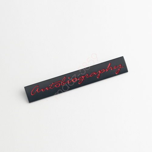 SUPERCHARGED ALUMINUM SILVER RED BADGE EMBLEM FITS RANGE ROVER LAND ROVER - Picture 15 of 15
