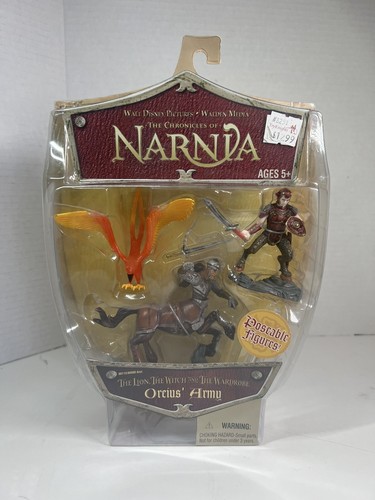 Chronicles of Narnia The Lion The Witch & Wardrobe OREIUS ARMY New Hasbro 2005 - Afbeelding 1 van 7