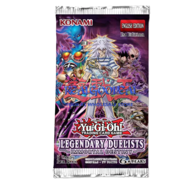 YuGiOh Legendary Duelist Immortal Destiny Booster Pack | eBay