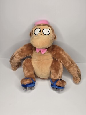 Universal Studios Mr. Teeny Plush The Simpsons Krusty The Clown Chimp Monkey 12''