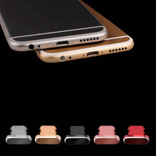5PCS Universial Smart Phone Metal Plug Stopper Cover Charging Plug For (Mixed - 第 11/11 張圖片