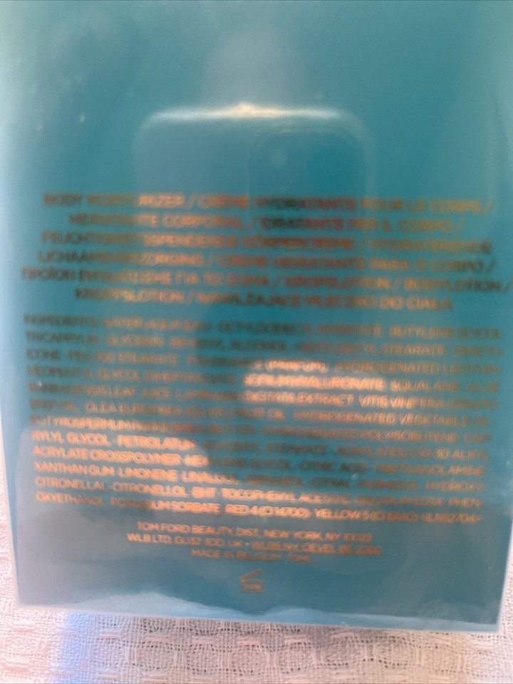 Tom Ford Neroli Portofino Body Moisturizer 150 Ml eBay