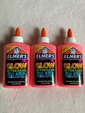 Elmer's Glow in The Dark Glue 5oz Pink for sale online | eBay