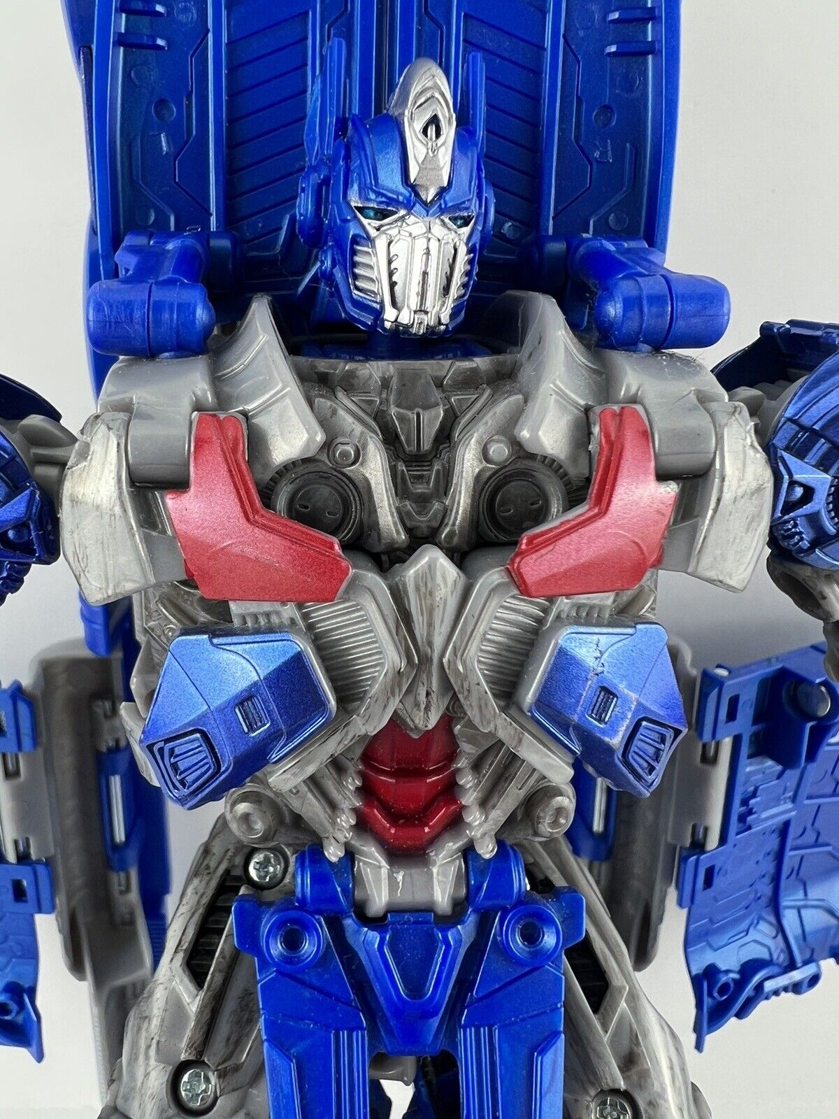 Transformers The Last Knight Leader Class Optimus Prime Action Figure Free Ship!