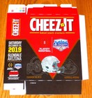 CHEEZ-IT LIMITED EDITION NCAA 2019 FIESTA BOWL BOX OHIO STATE BUCKEYES — photo 2
