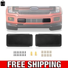 2Pcs Front Bumper Cover Trim for 2018-2020 F-150, Front Bumper Pad, Left  Right