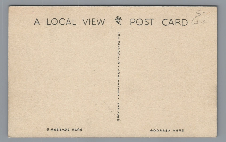 Glatfelter Memorial Field Football Defense Bonds COLUMBIA PA Lancaster Postcard - Image 2 of 2