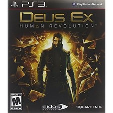 Deus Ex Human Revolution For PlayStation 3 PS3 Very Good 9E