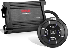 Pyle Waterproof Bluetooth Marine Amplifier Receiver-Weatherproof 2 Channel, 600W