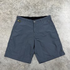 Howler Bros Shorts Mens 36 Blue Chino Quick Dry Travel Drawstring 11 Inseam