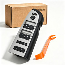-Window Switch Bezel Cover Front Left Driver Side Door Control Switch Panel Trim