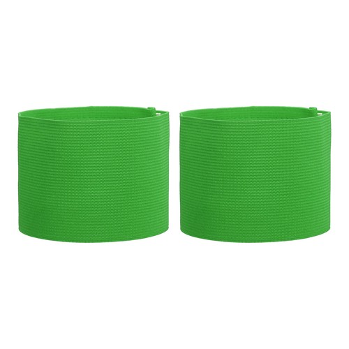 2Pcs Captain Armbands, Adjustable Arm Band, Dark Green - Afbeelding 1 van 7