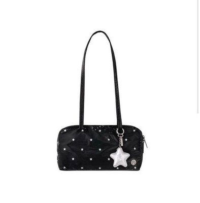 Starbucks Korea 2026 Summer Fest Shoulder Bag Silver Star Pouch Black K-Pop