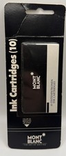 Mont Blanc Fountain Pen Refill German Black Ink Cartridges 10 in box 004CC-BLA