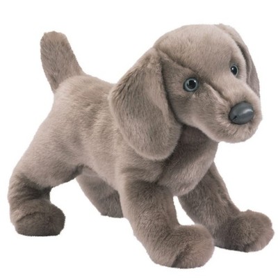   New DOUGLAS CUDDLE TOYS Stuffed Soft Plush WEIMARANER Gray Dog Plushie Stuffie