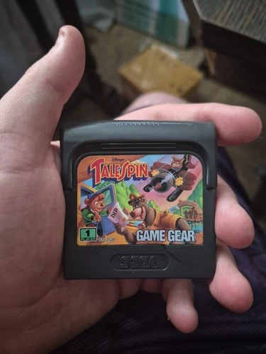 Disney's TaleSpin (Sega Game Gear, 1993) For Parts Cartridge Broke