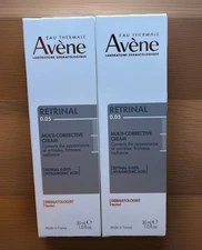 Avene Retrinal 0.05 Multi-Corrective Cream (30ml/1fl.oz) each. Exp 05/2028 2 PK!